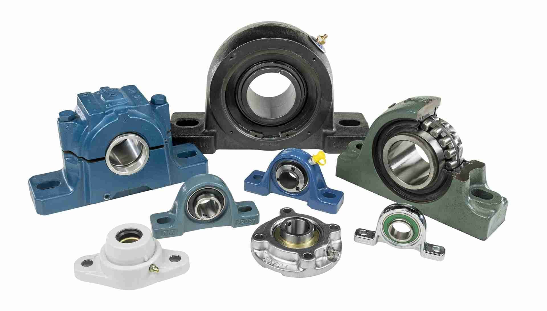 Mounted pillow block bearing units
